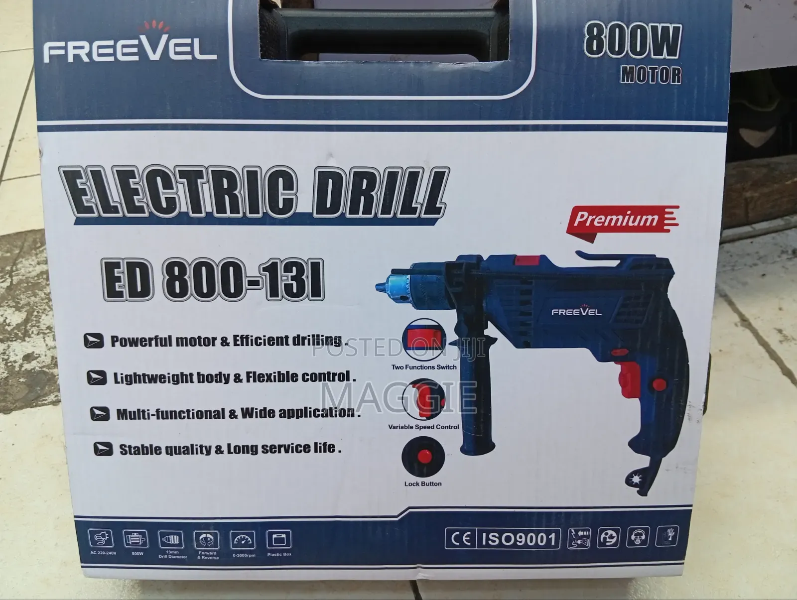 800w Electric Drill