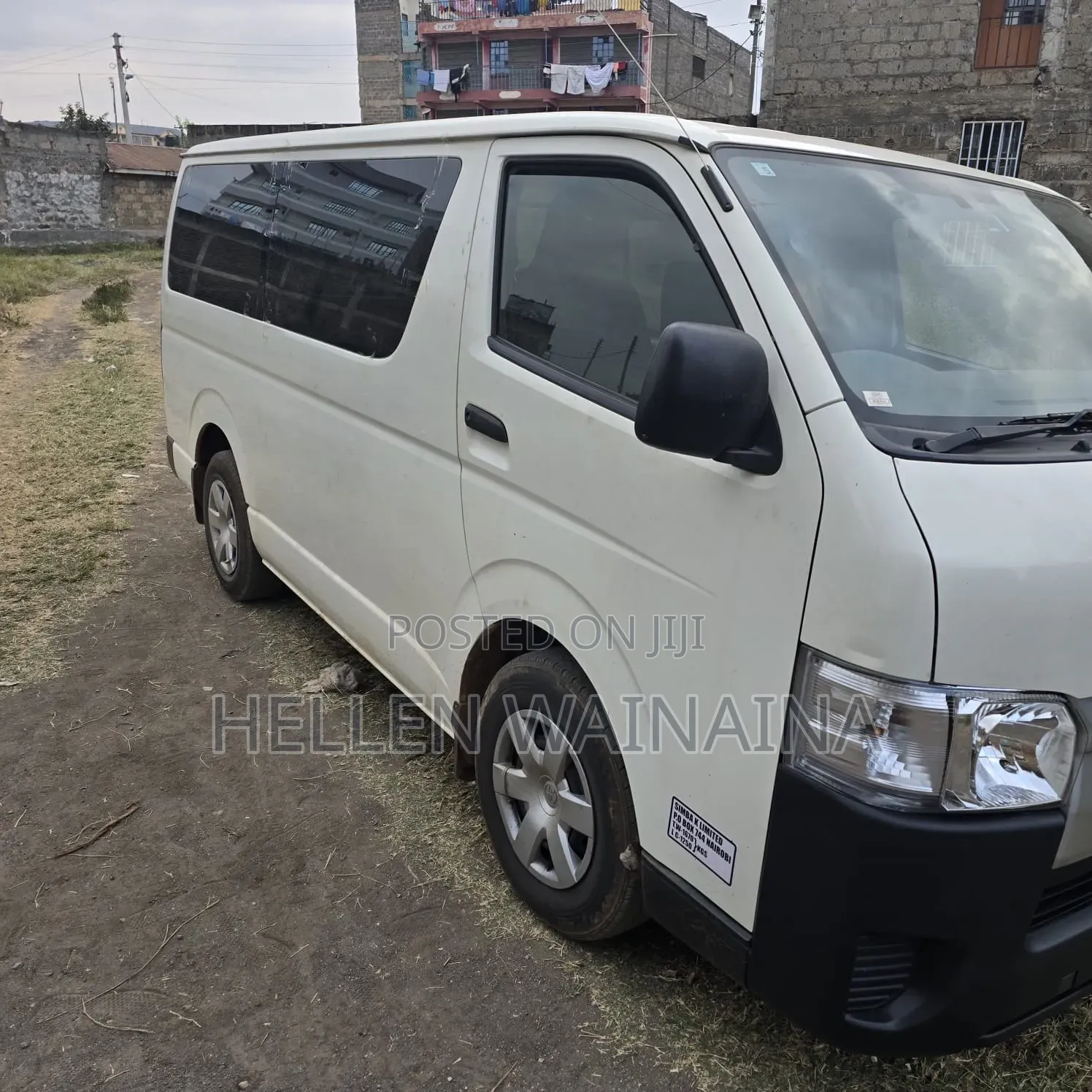 Toyota HiAce 2017 White