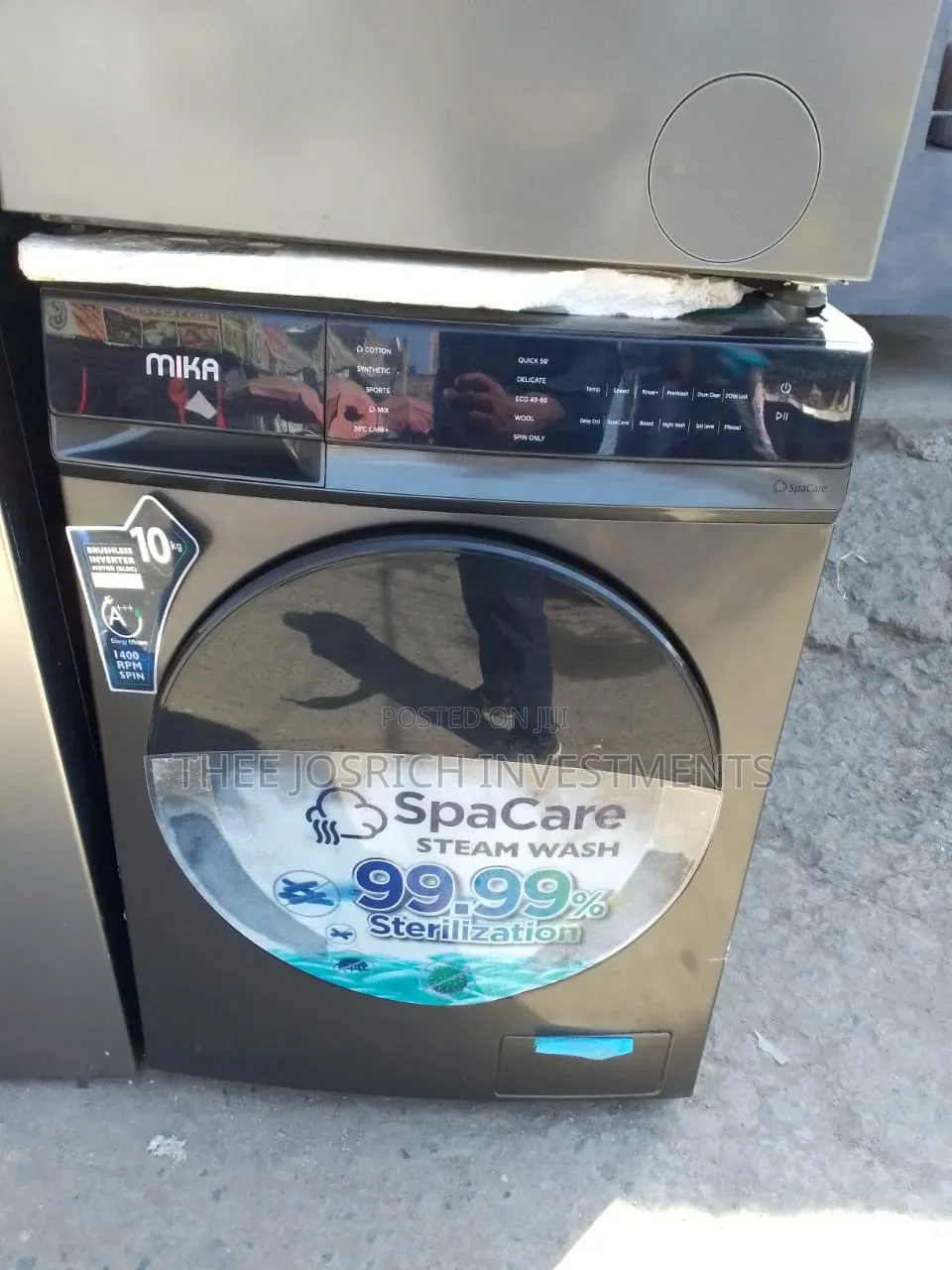 Mika Washing Machine 10kg Wash and Spin Touch Screen With Wifi