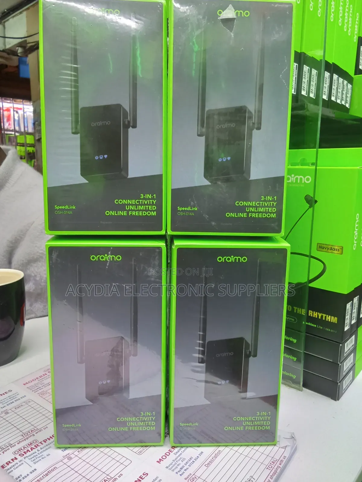 Oraimo Speedlink Wifi Repeater/ Extender OSH-014A
