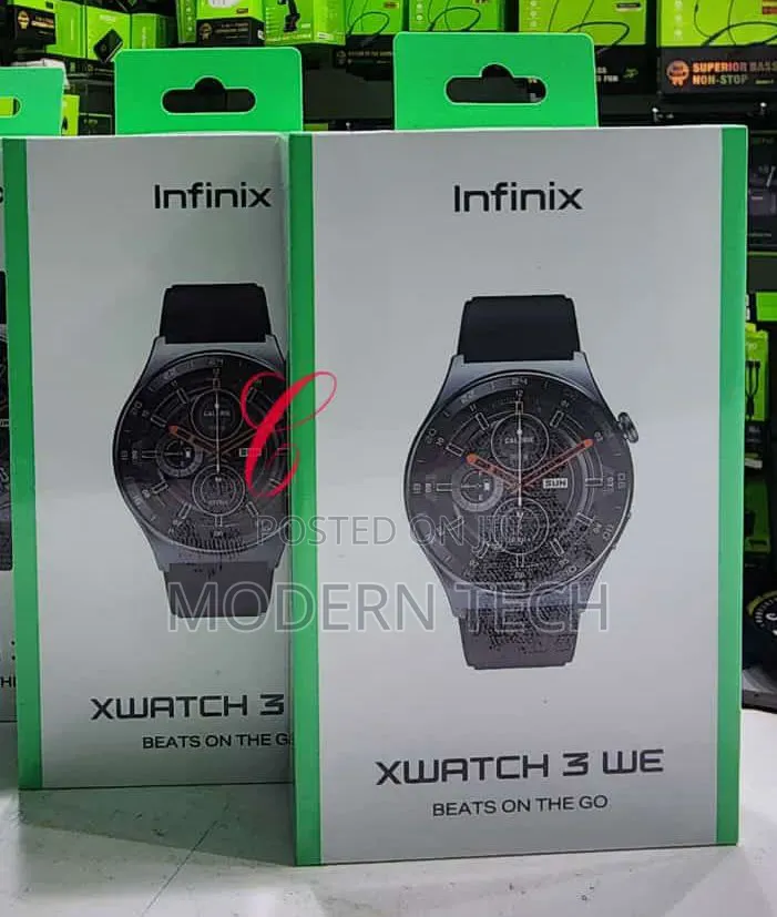 New Infinix XWatch 3WE Amoled Display Smartwatch
