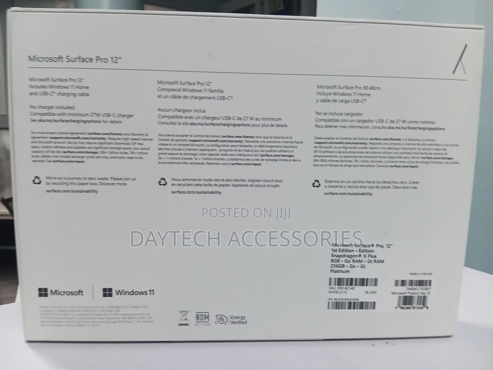 New Microsoft Surface Pro 256 GB
