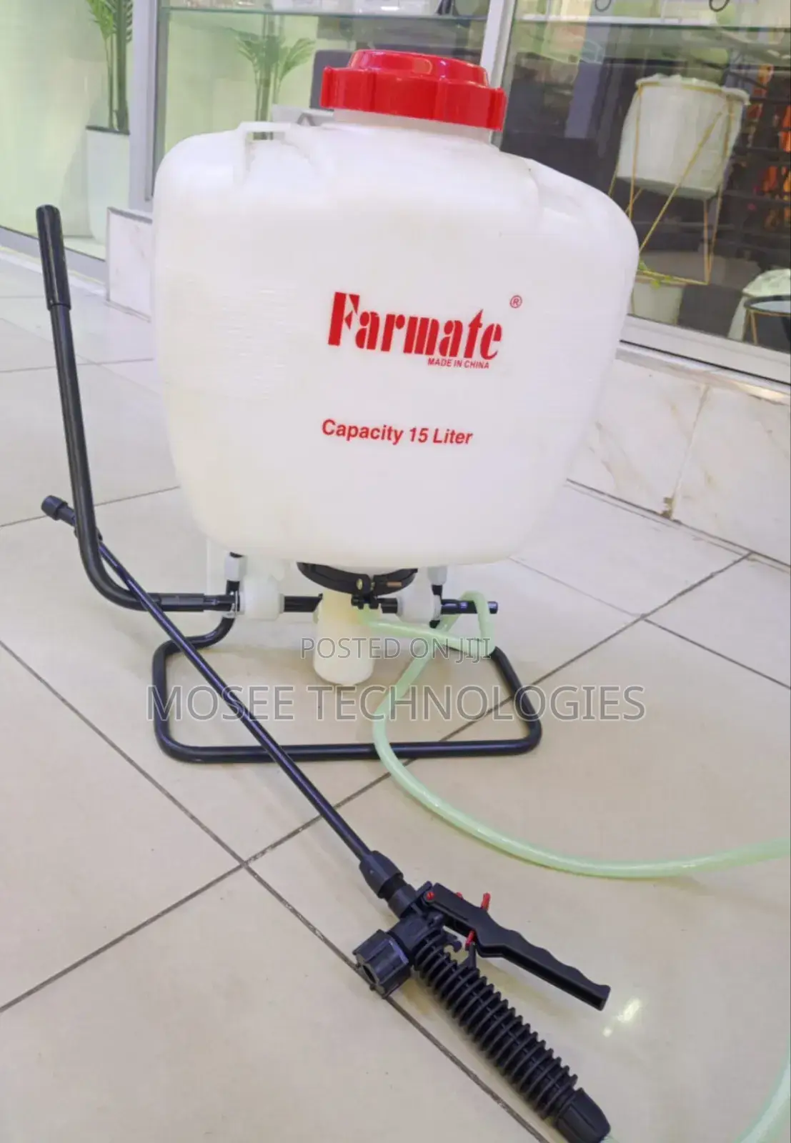 Farmate 15-Litre Manual Knapsack Sprayer
