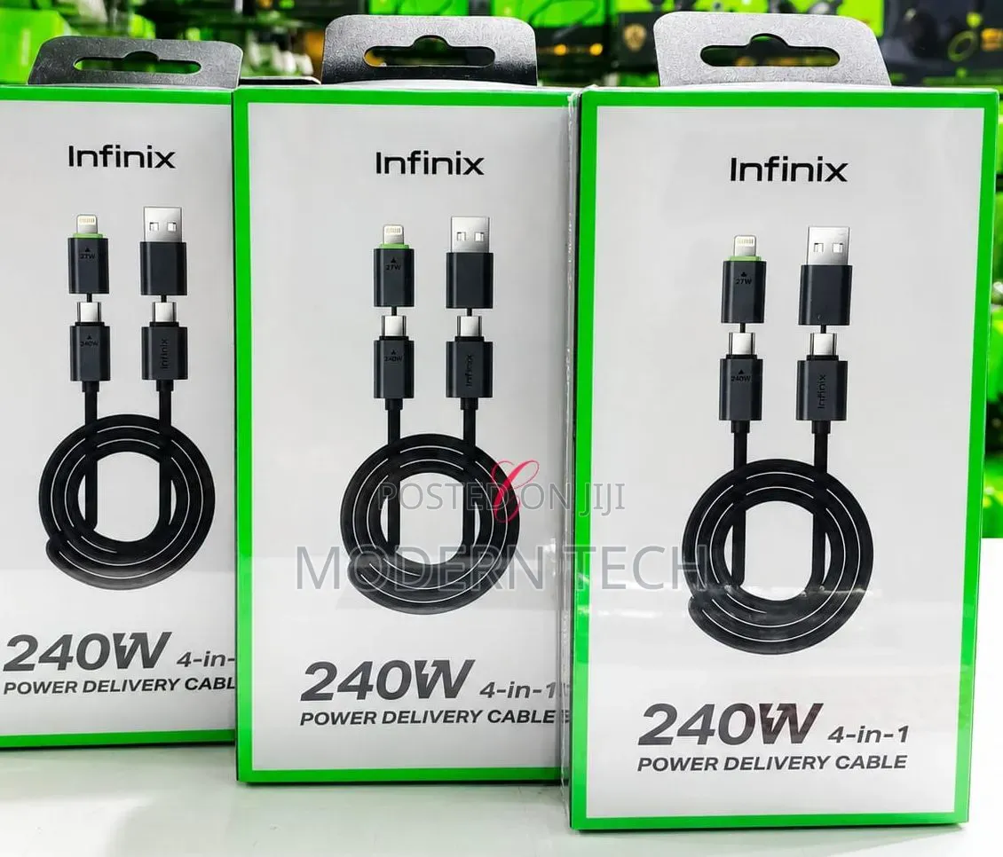 Infinix 240W 4 in 1 Power Delivery Cable