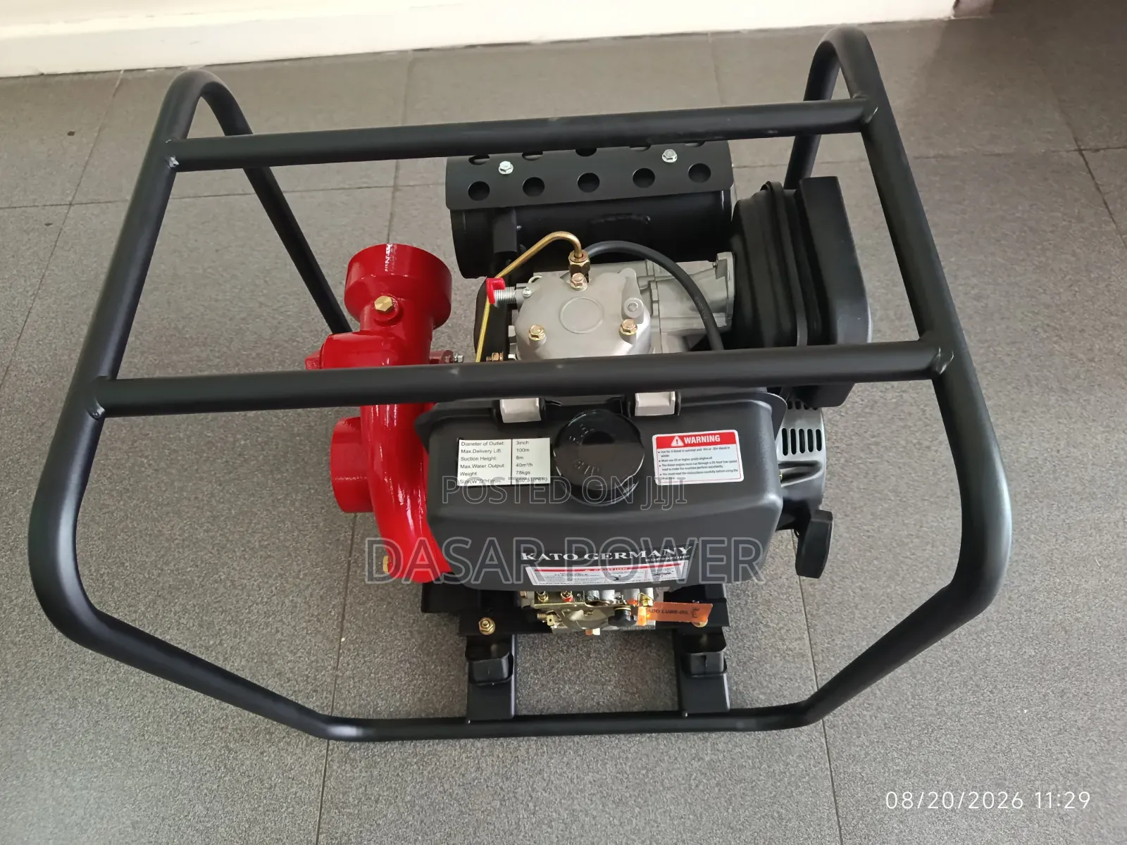 16hp High Pressure Water Pump