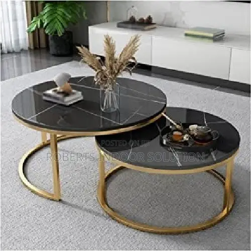 Space Saving Round Multifunctional Coffee Table