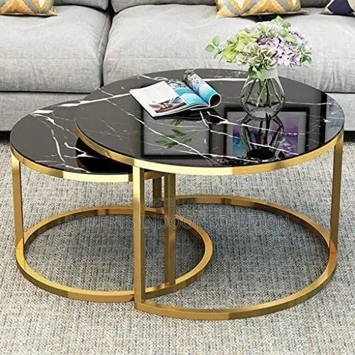 Space Saving Round Multifunctional Coffee Table