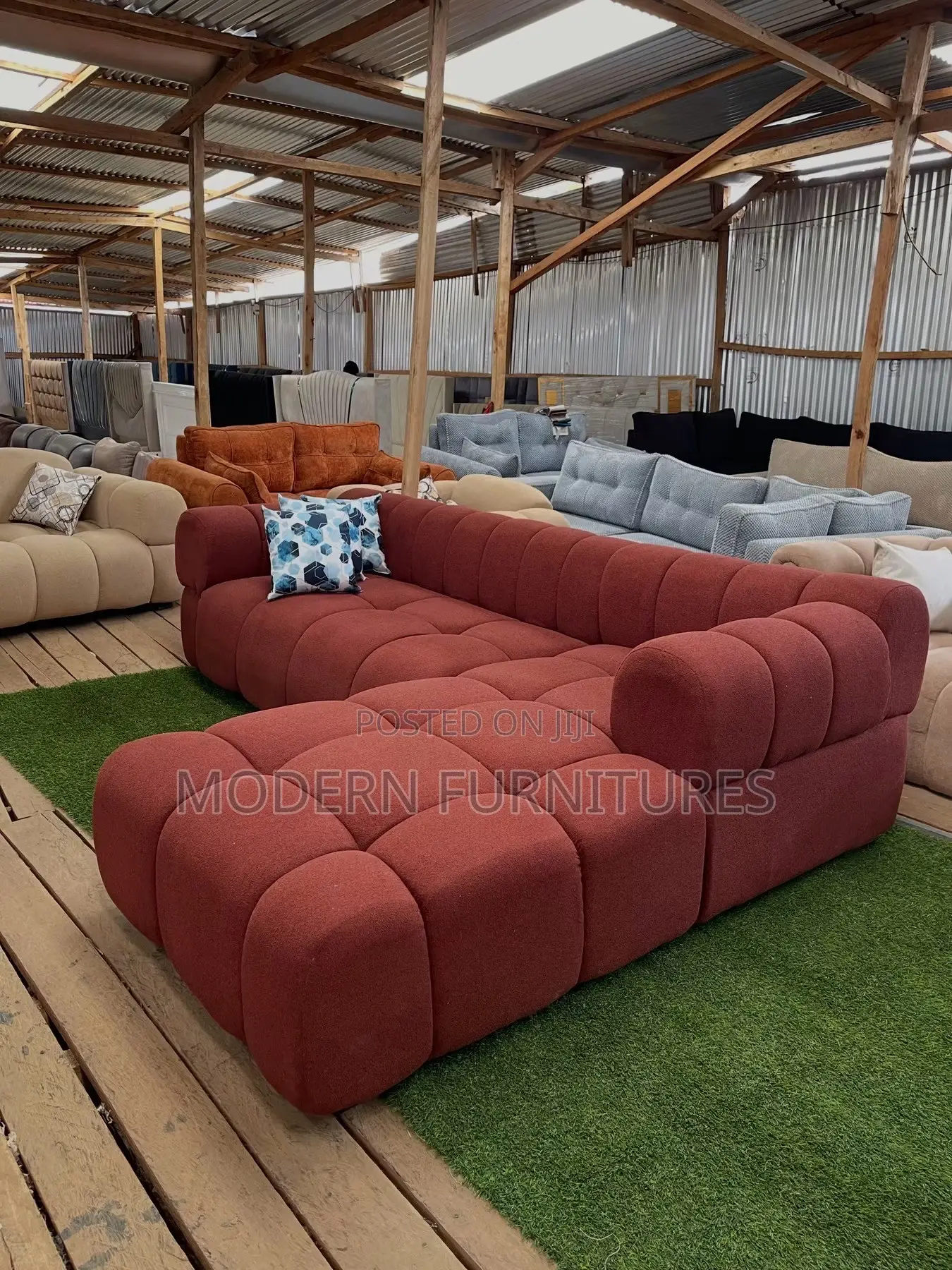 Executive 6 Seater L Sofa/L Shaped Sofa