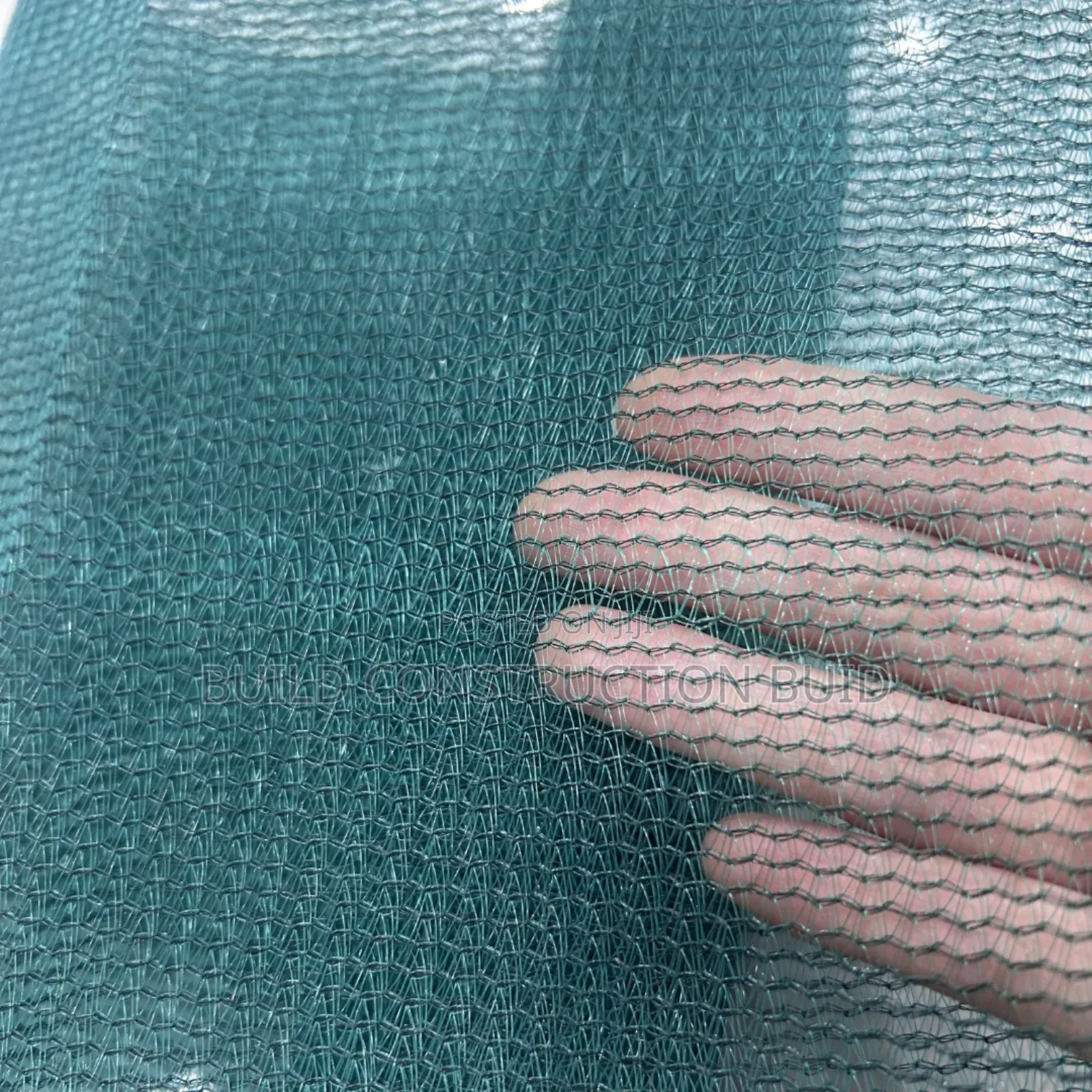 Green Shade Net 4×50m Roll, 50%