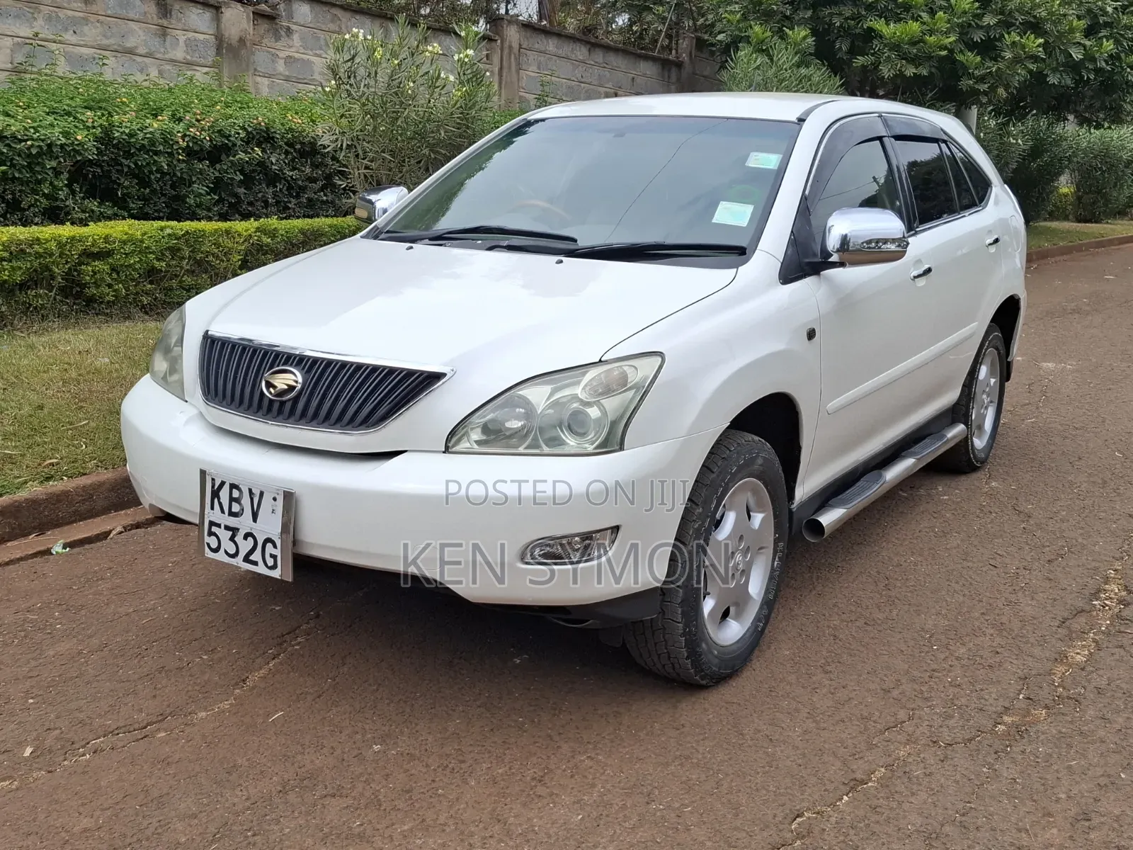 Toyota Harrier 2007 White