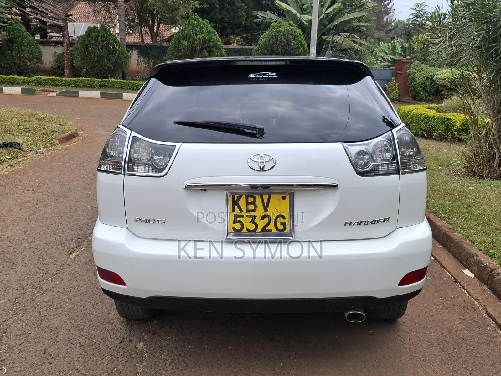 Toyota Harrier 2007 White