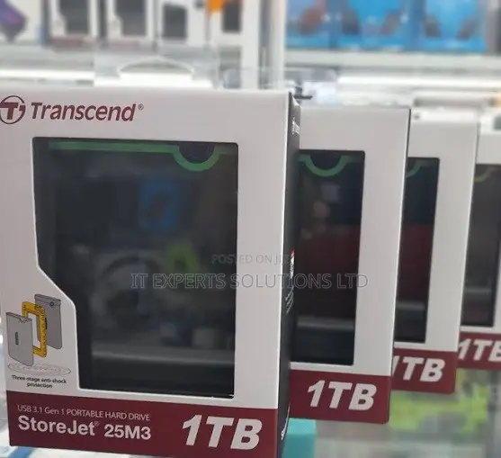 TB Transcend 1 Hard Drive