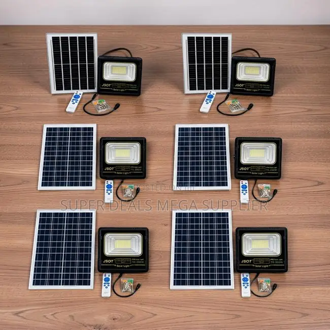 Ultra-Bright Weatherproof 100W,200W,300W Watts Solar Flood Lights