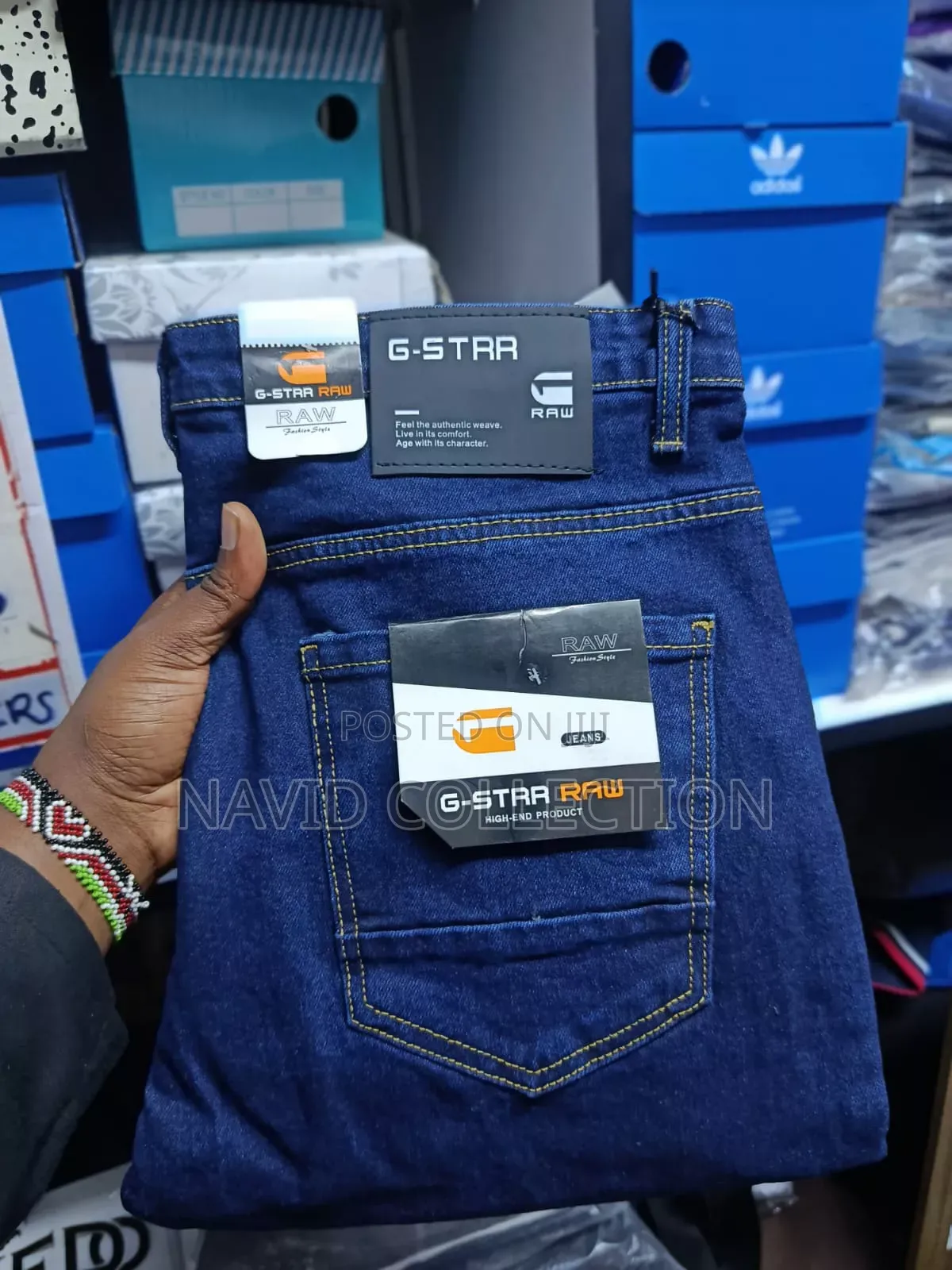 G-Star Navy Blue Jeans