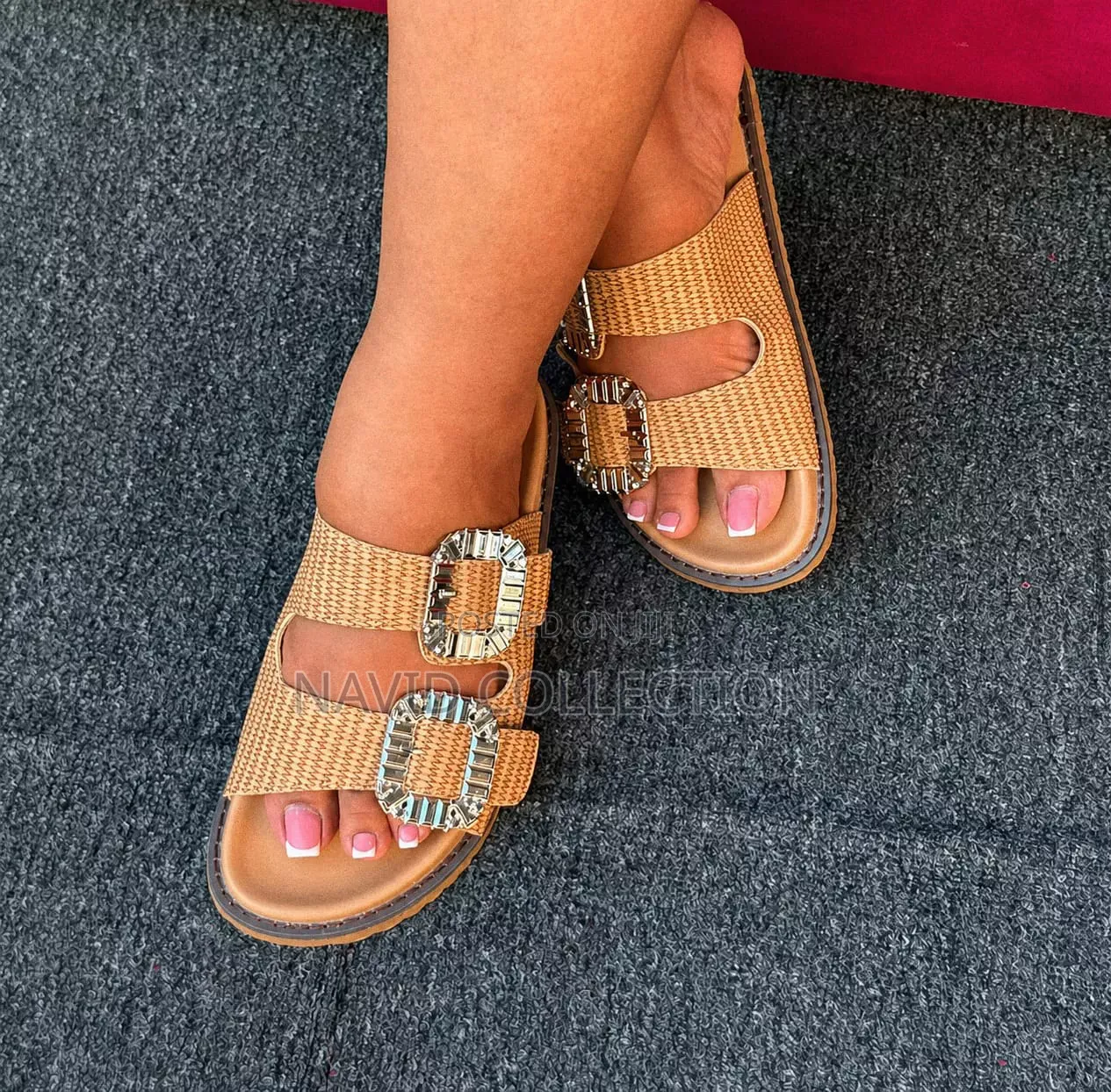 Red/Brown Sandals