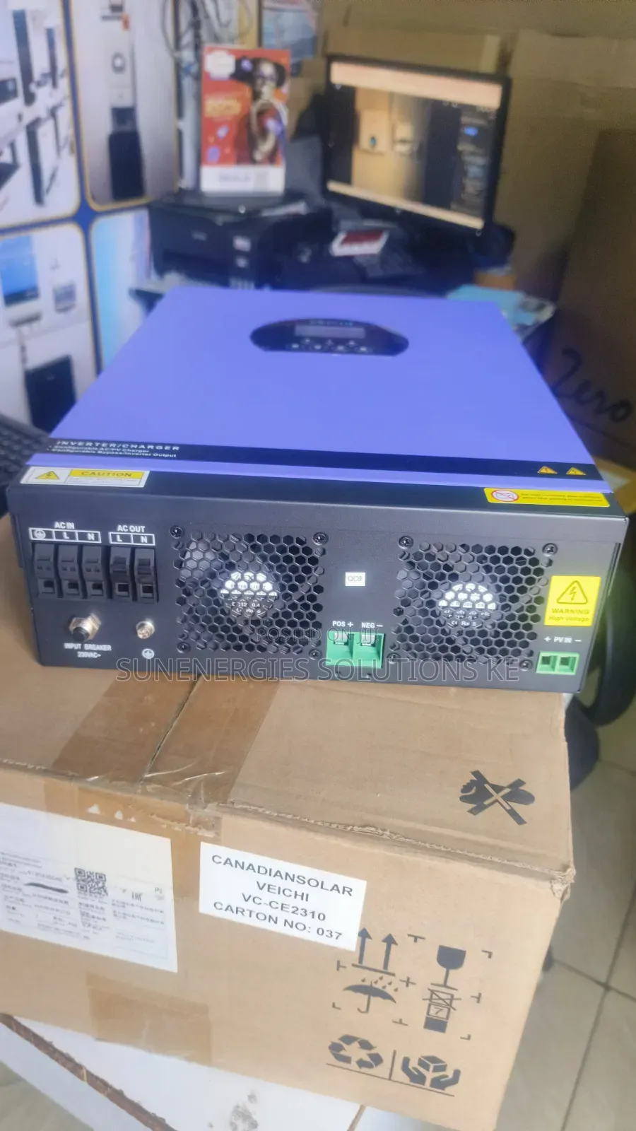 4200kw 48v 127A Veichi MPPT Solar Inverter