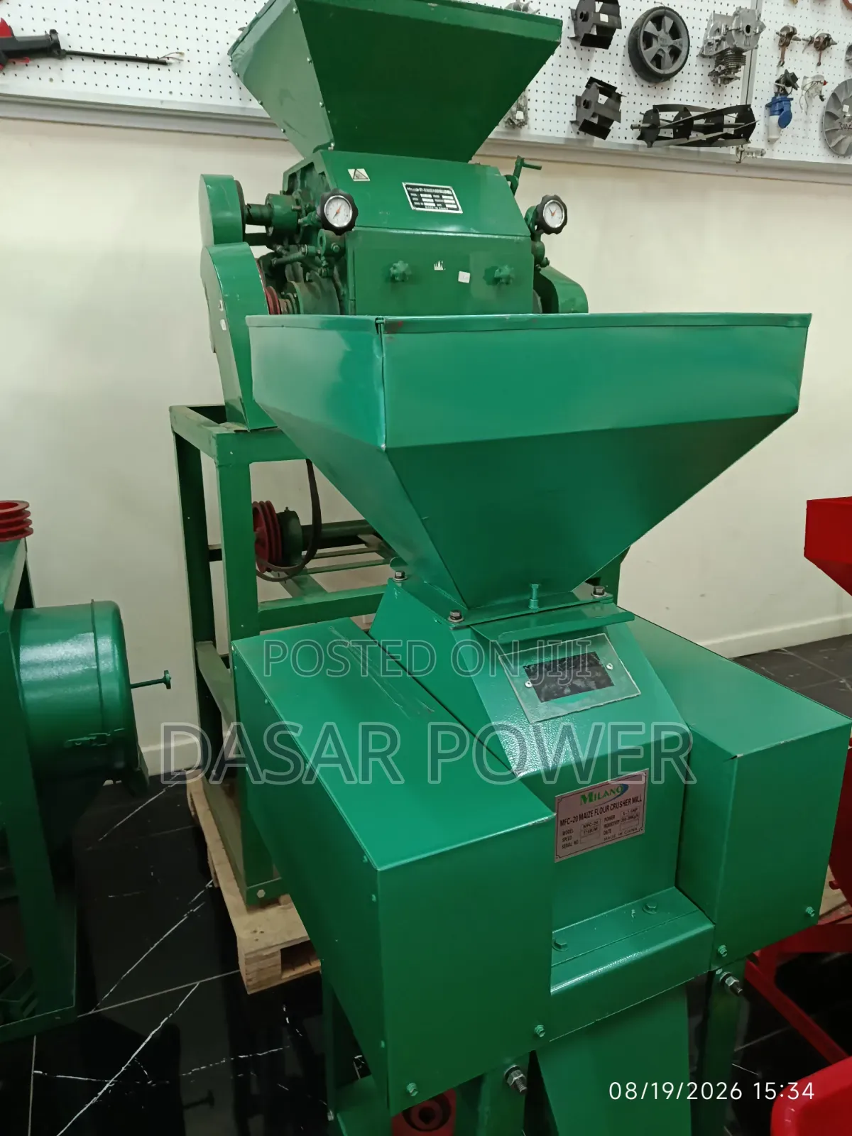 10hp Milano Roller Mill With Crusher