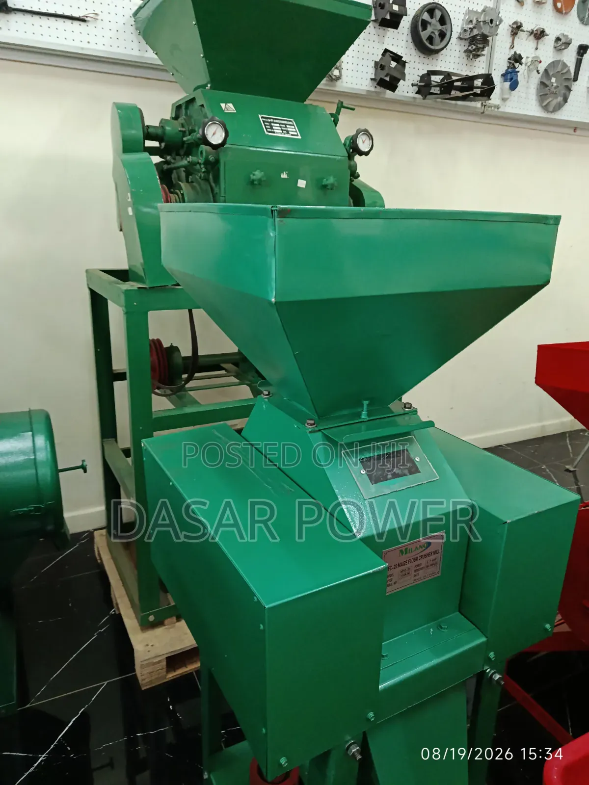 10hp Milano Roller Mill With Crusher