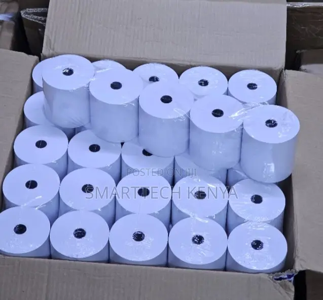 Premium Thermal Paper Receipt Rolls for POS Receipt Machines