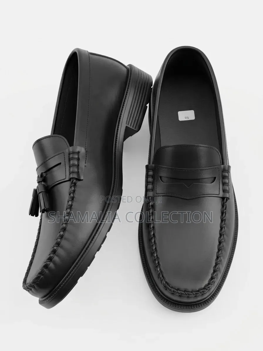 Polished Black Loafers – Dual Classic Styles