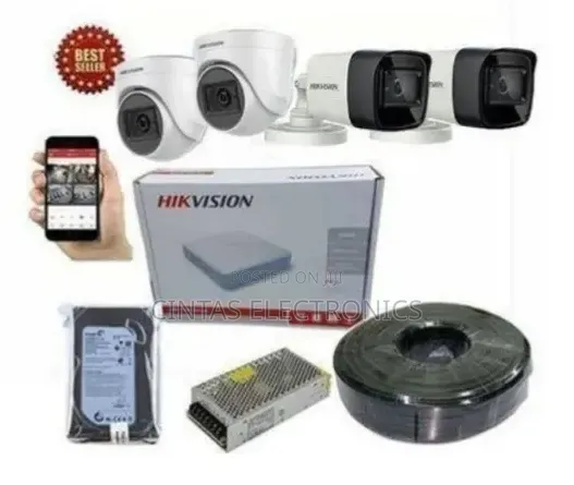Hikvision 4 Channel HD CCTV Kit