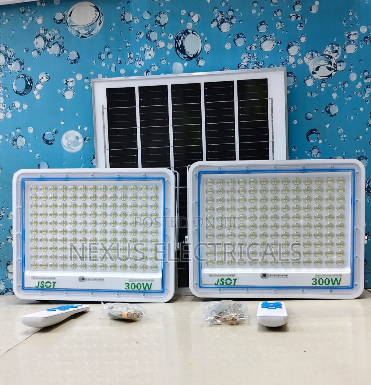 2 in 1 Solar Floodlight 300W