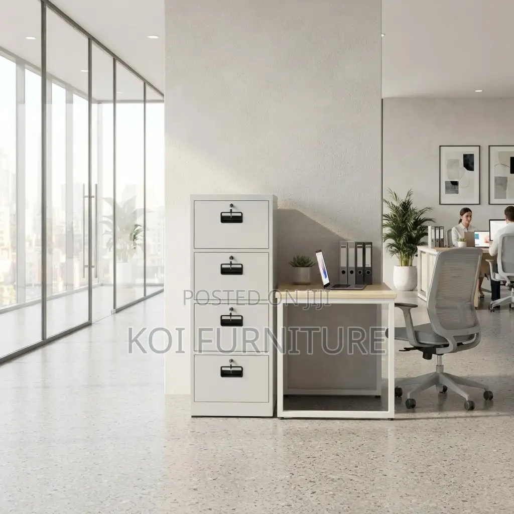 Office Cabinet; Four Drawers Steel Office Neat Cabinet
