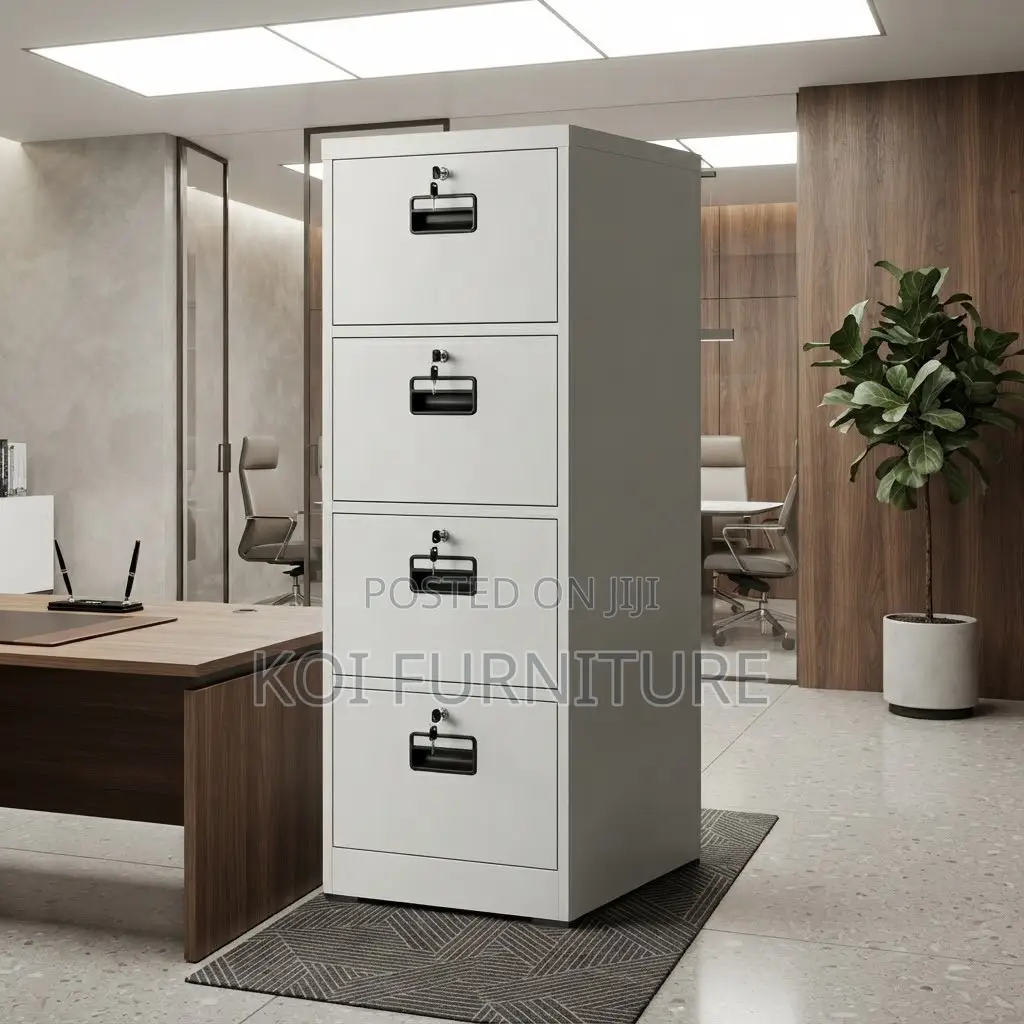 Office Cabinet; Four Drawers Steel Office Neat Cabinet