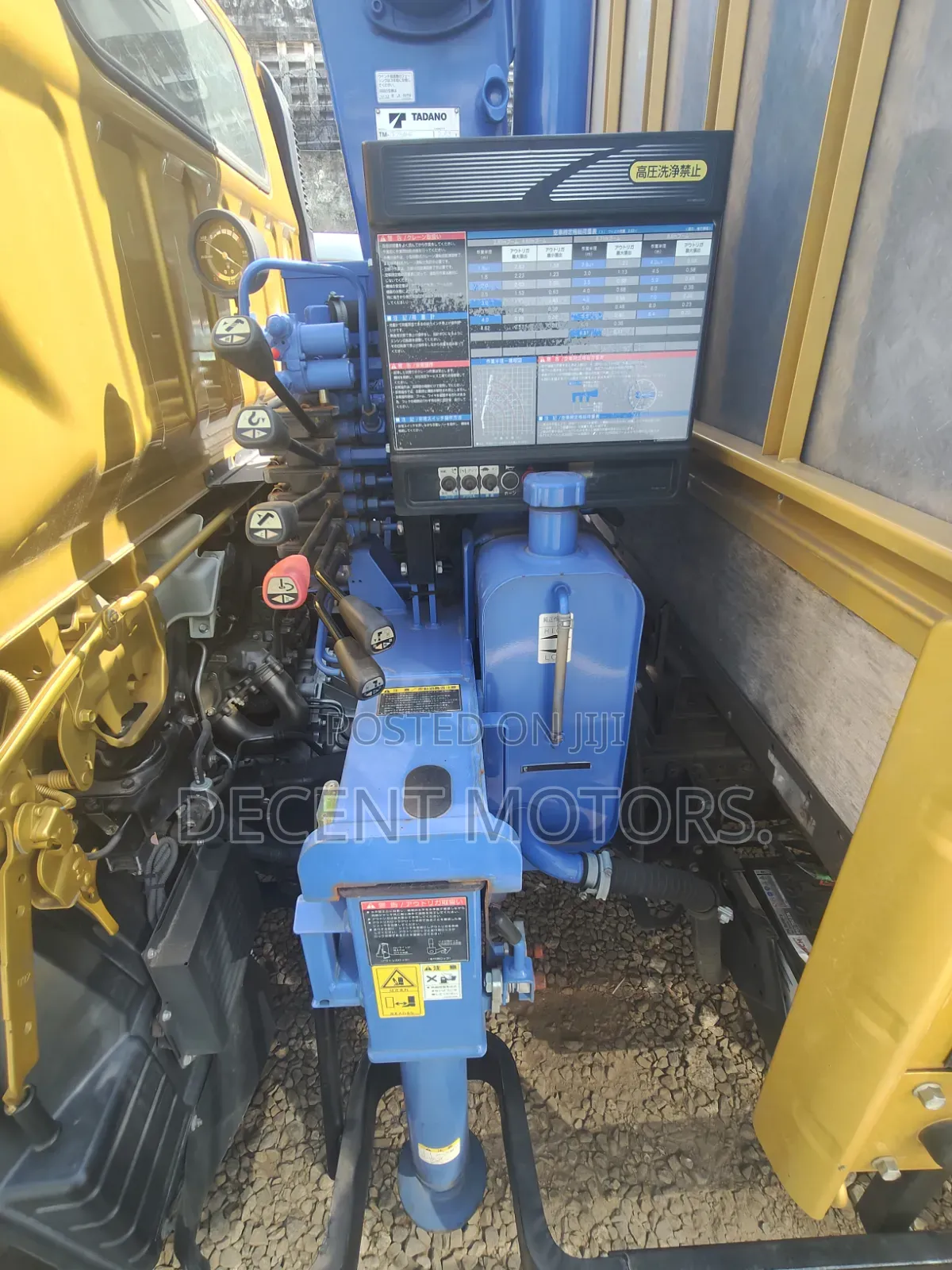 Mitsubishi With Crane Manlift Crane Available