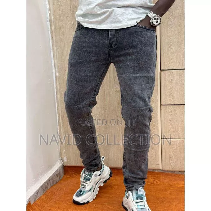 Casual Gray Denim Jeans