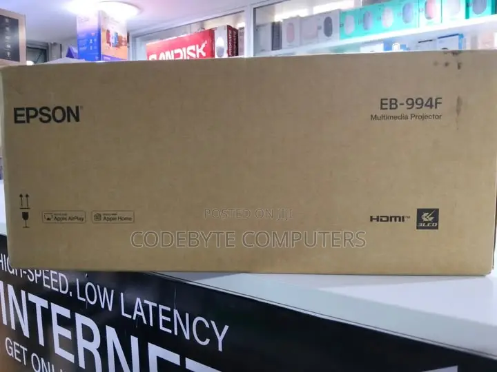 Epson EB-994F Projector Full HD 1080p 4100 Lumens