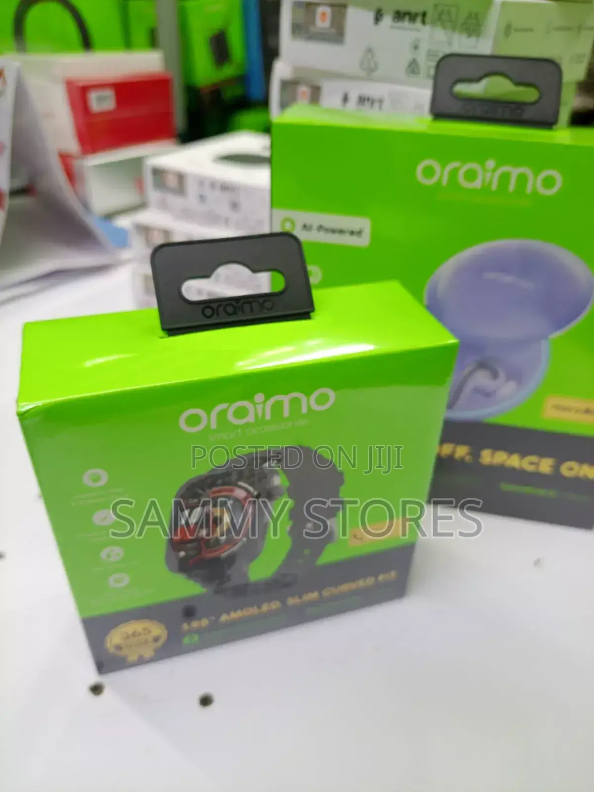 Oraimo Smart Watch With AI Watch Faces Waterproof Fitness Tracking
