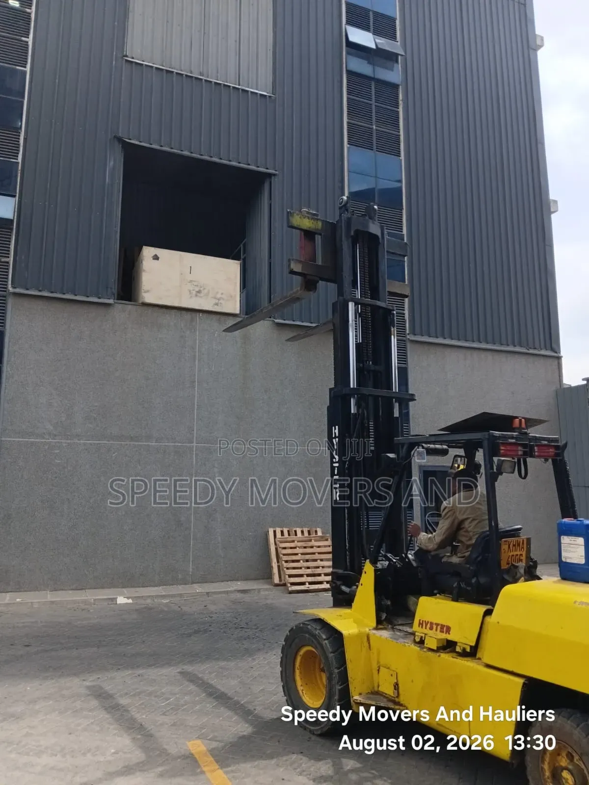 Forklift Accessible Solution for Lifting Heavy Items