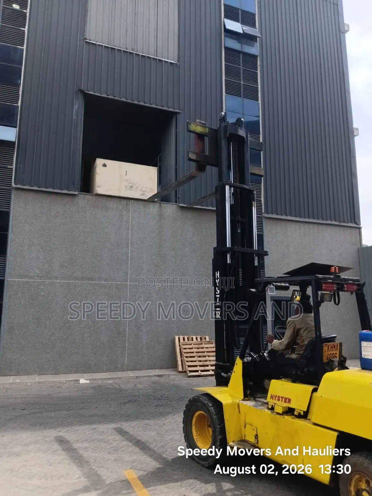Forklift Accessible Solution for Lifting Heavy Items