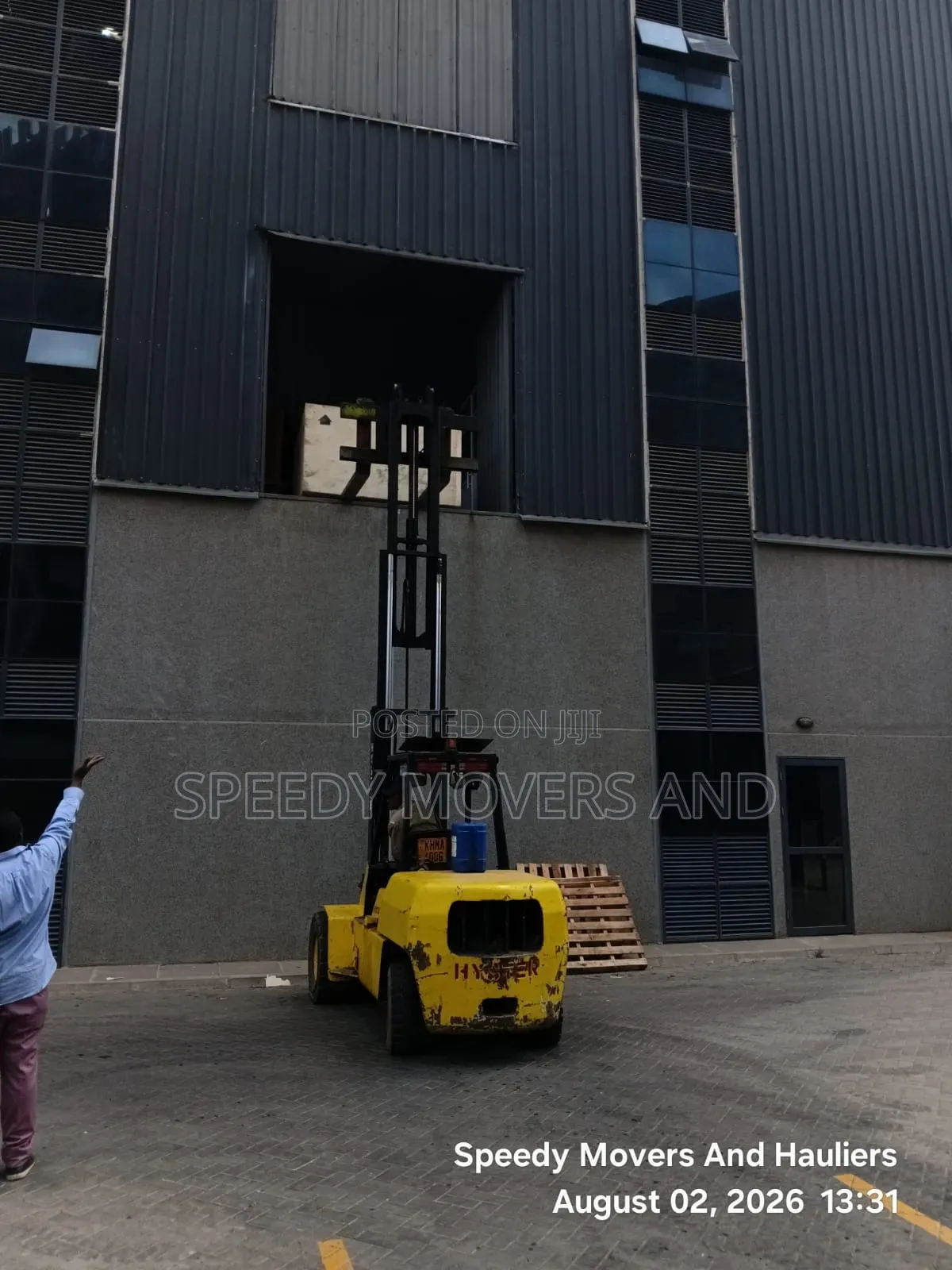 Forklift Accessible Solution for Lifting Heavy Items