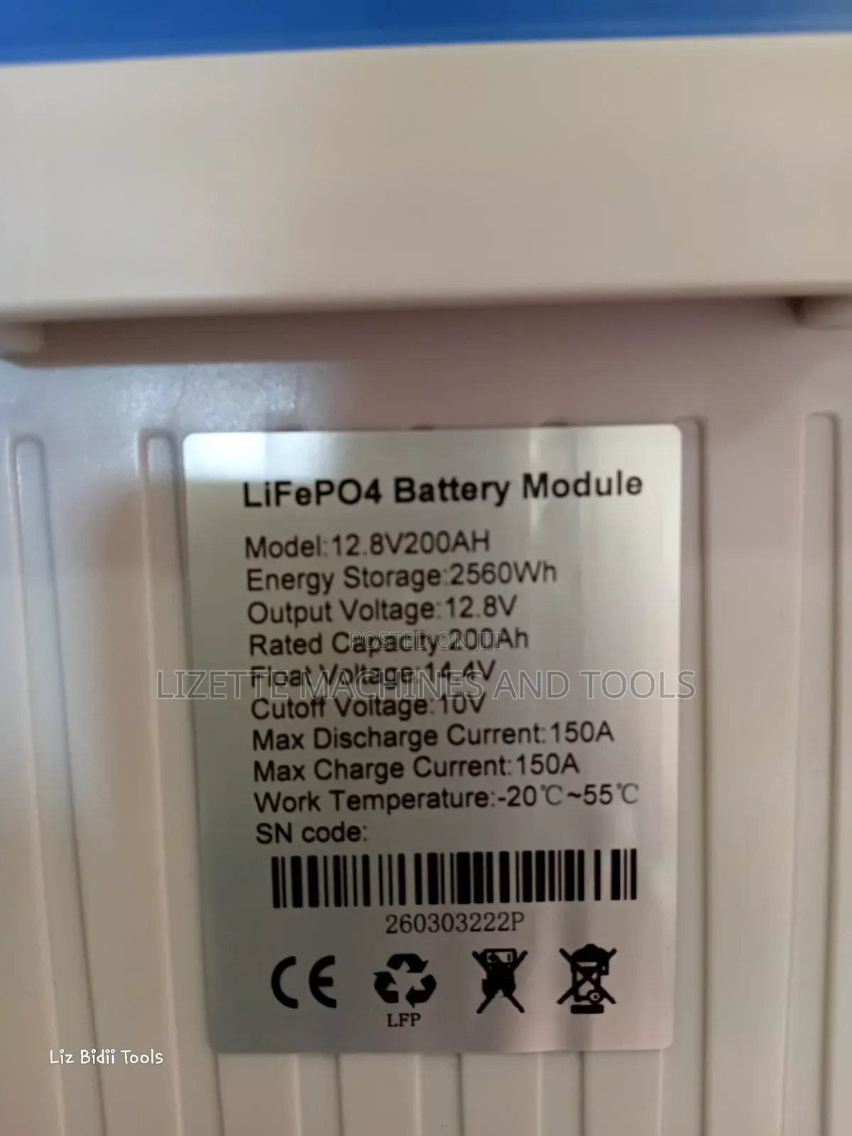 Solarmax 200ah Deep Cycle Lithium Battery 12.8V