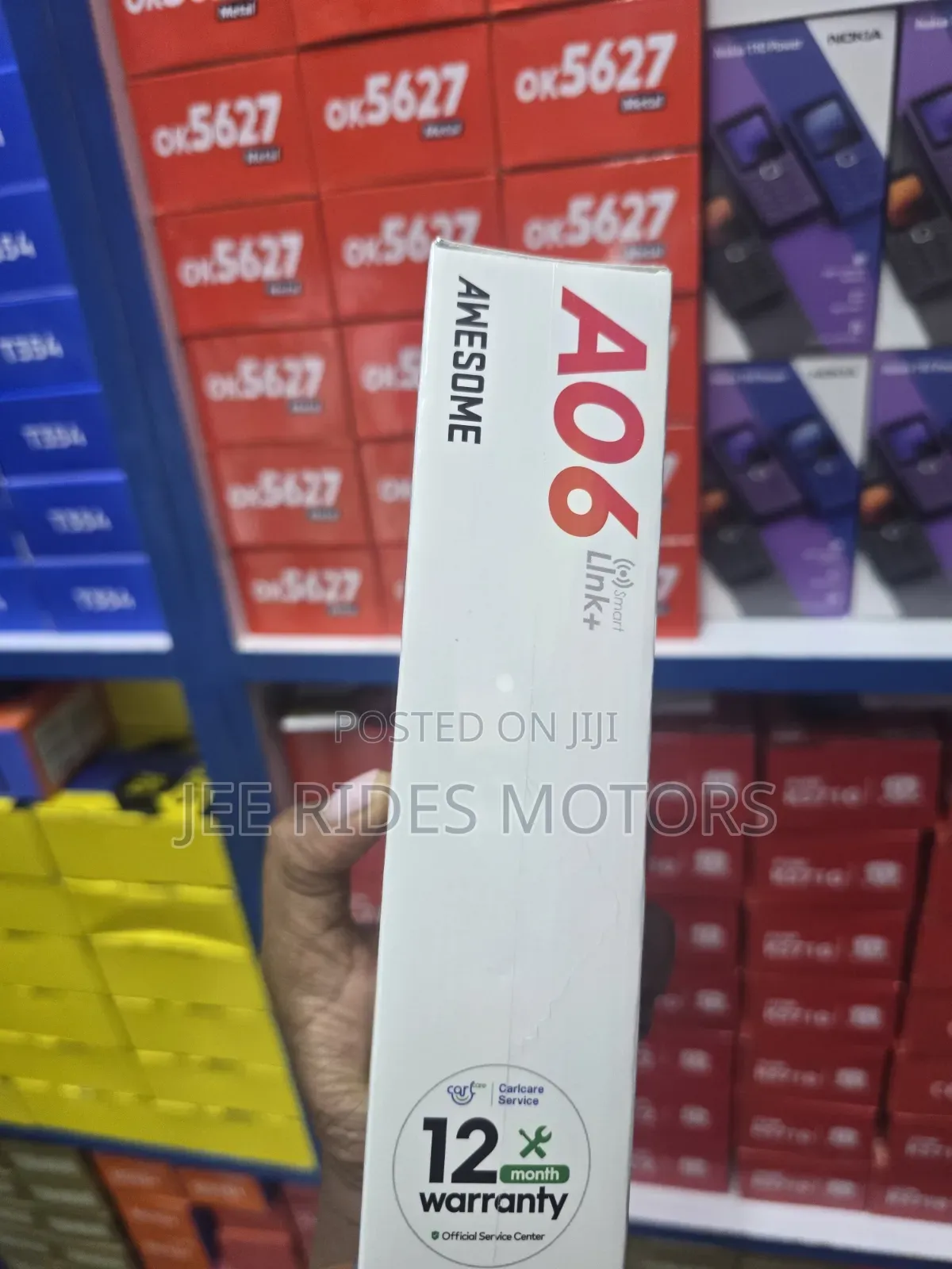 New Itel A06 64 GB Black