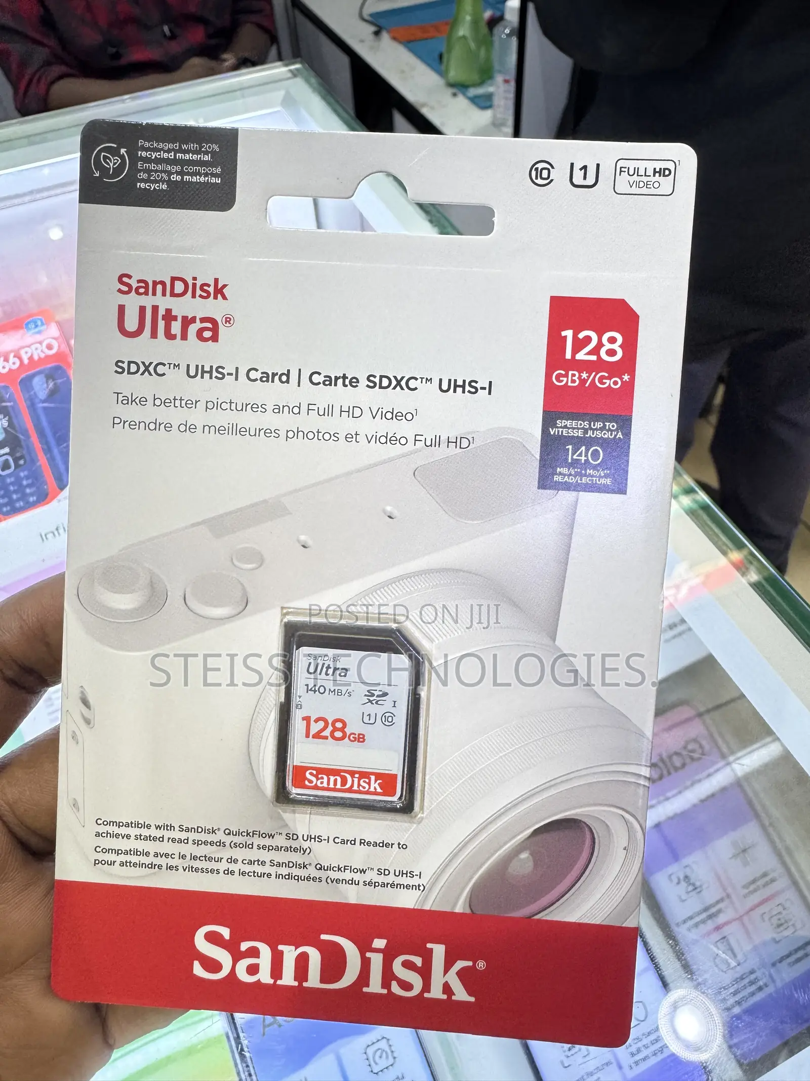 128gb Sd Camera Memory Card.