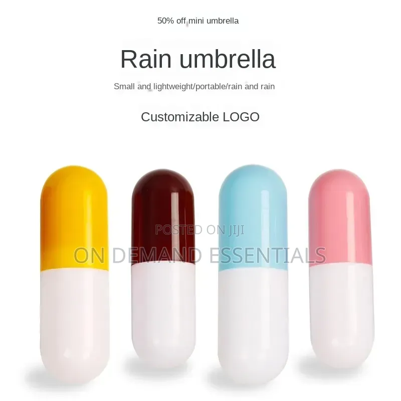 Capsule Umbrella Mini Light Small Pocket Umbrellas
