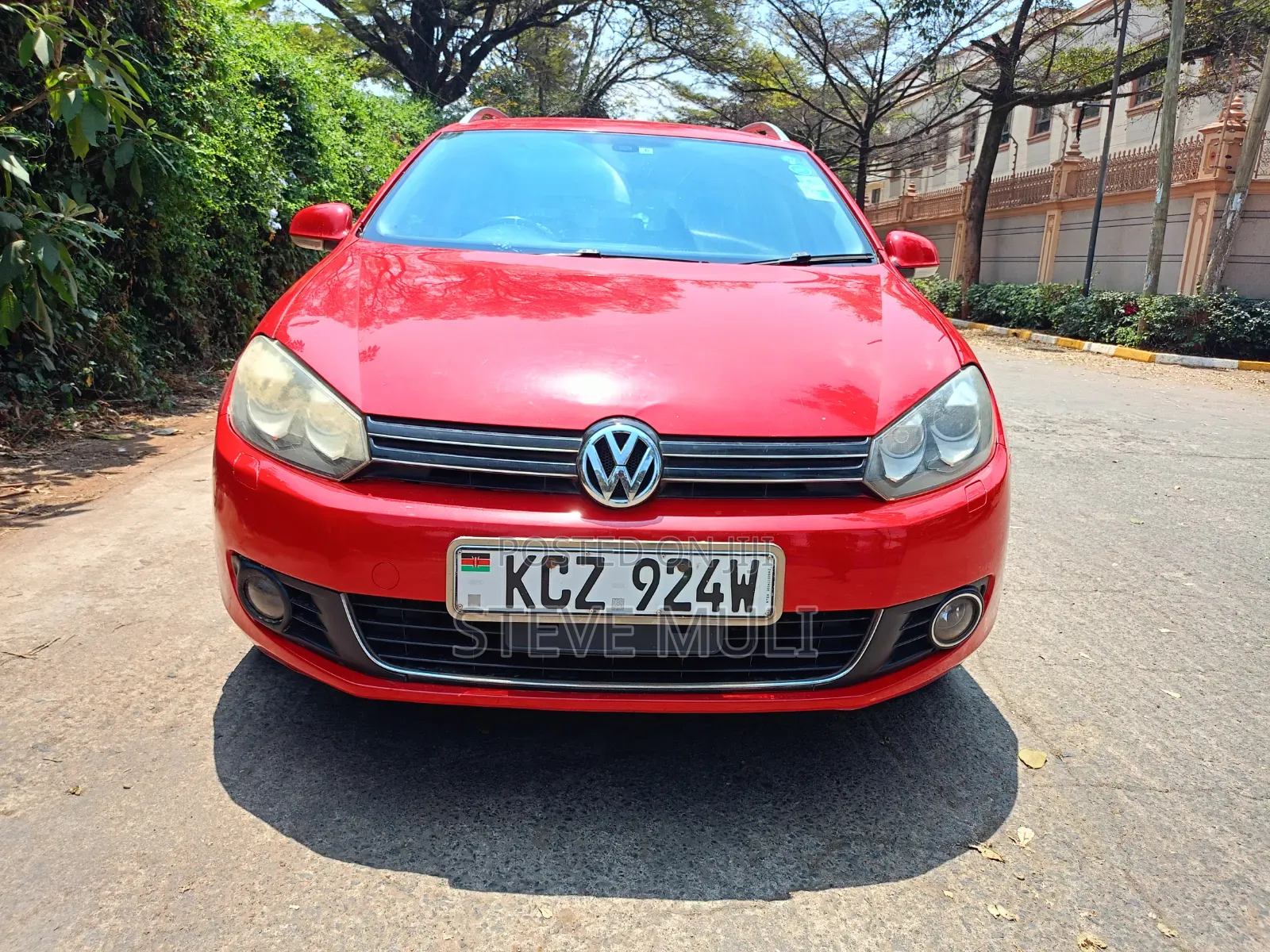Volkswagen Golf 2013 Red