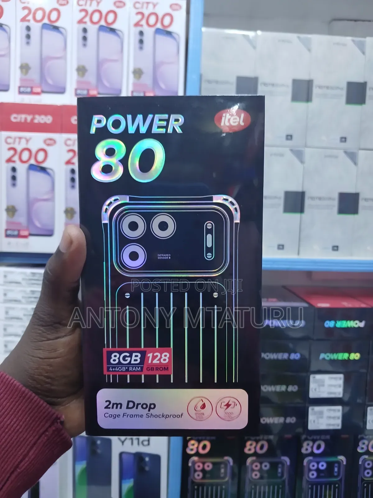 New Itel Power 80 128 GB