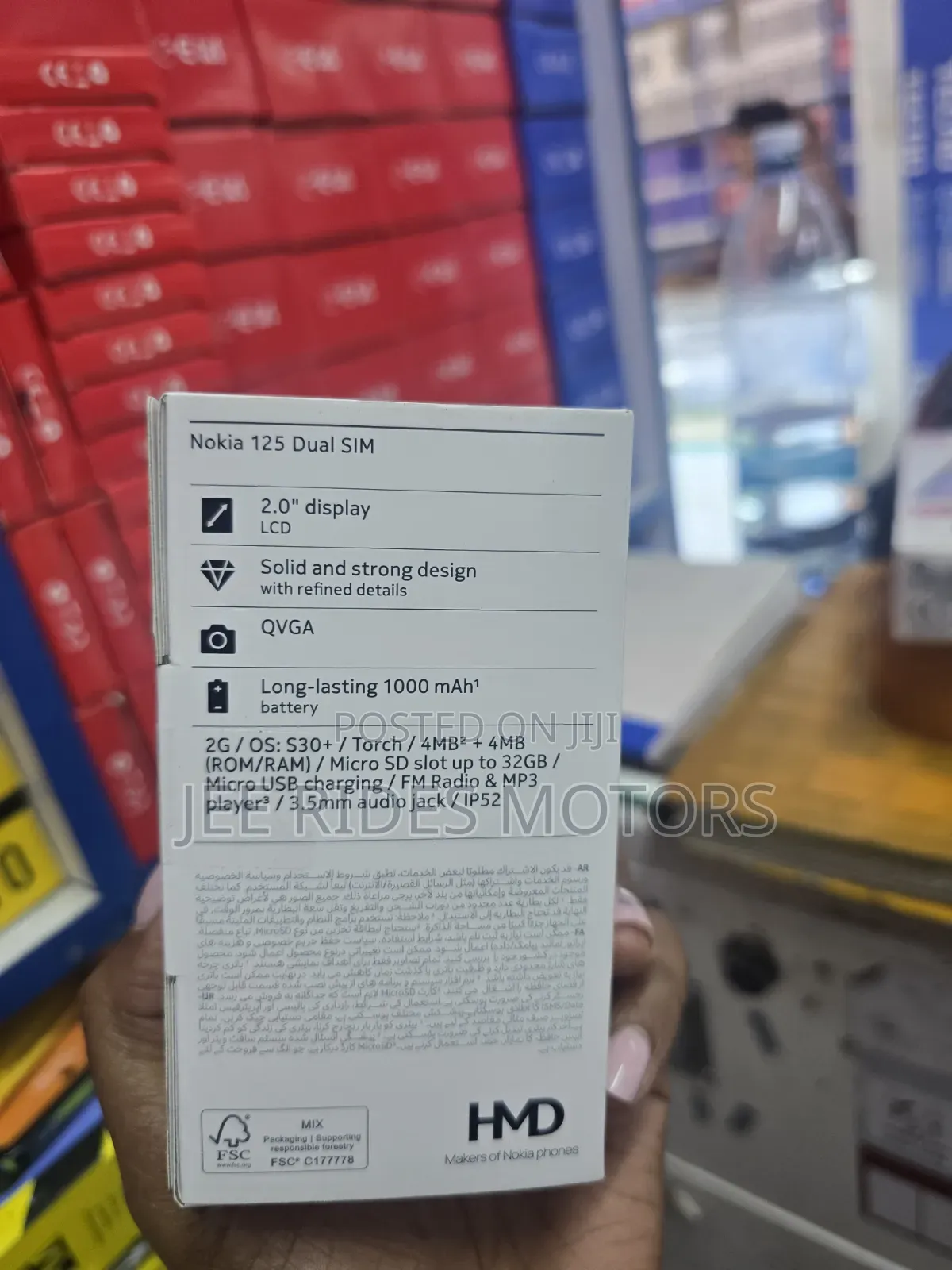 New Nokia 125 Black
