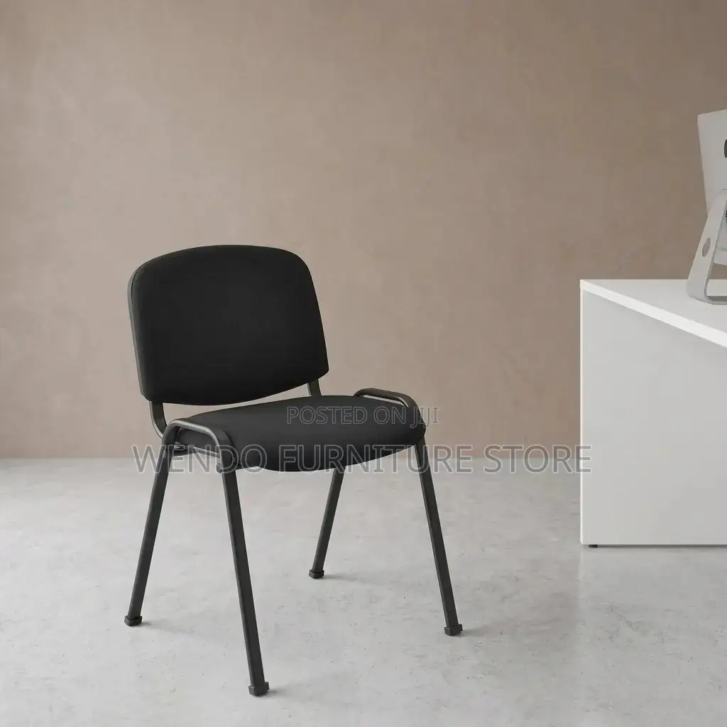 Office Chair; Fabric Armless Tosca Training Chair