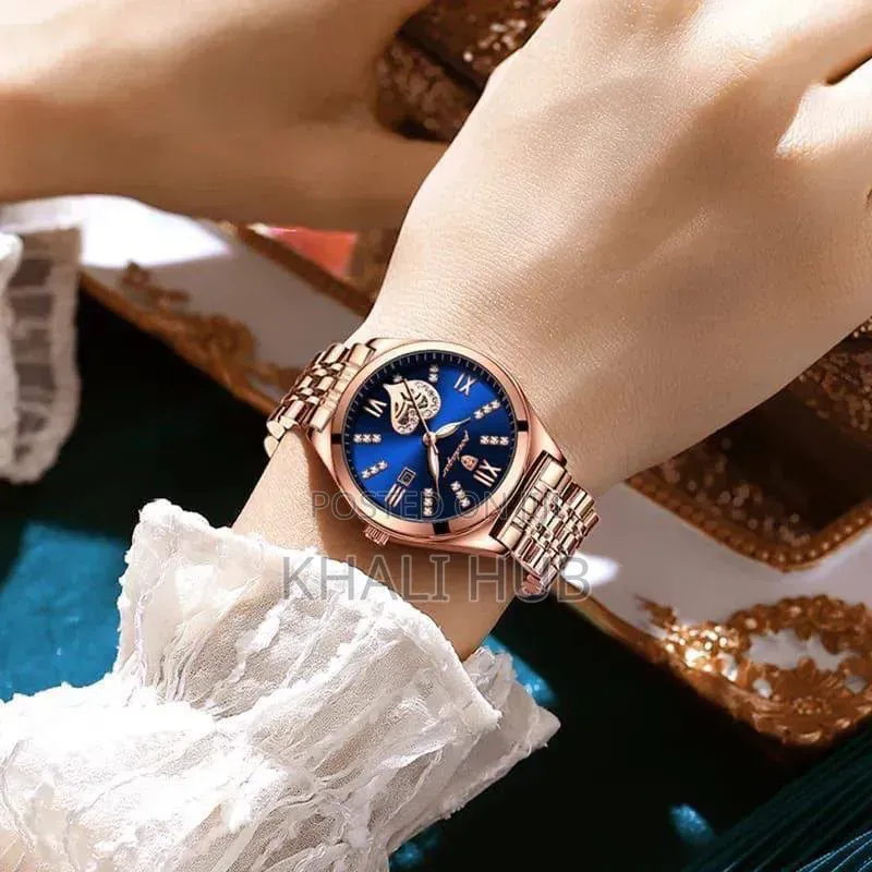 Poedagar Stainless Steel Ladies Watch #320