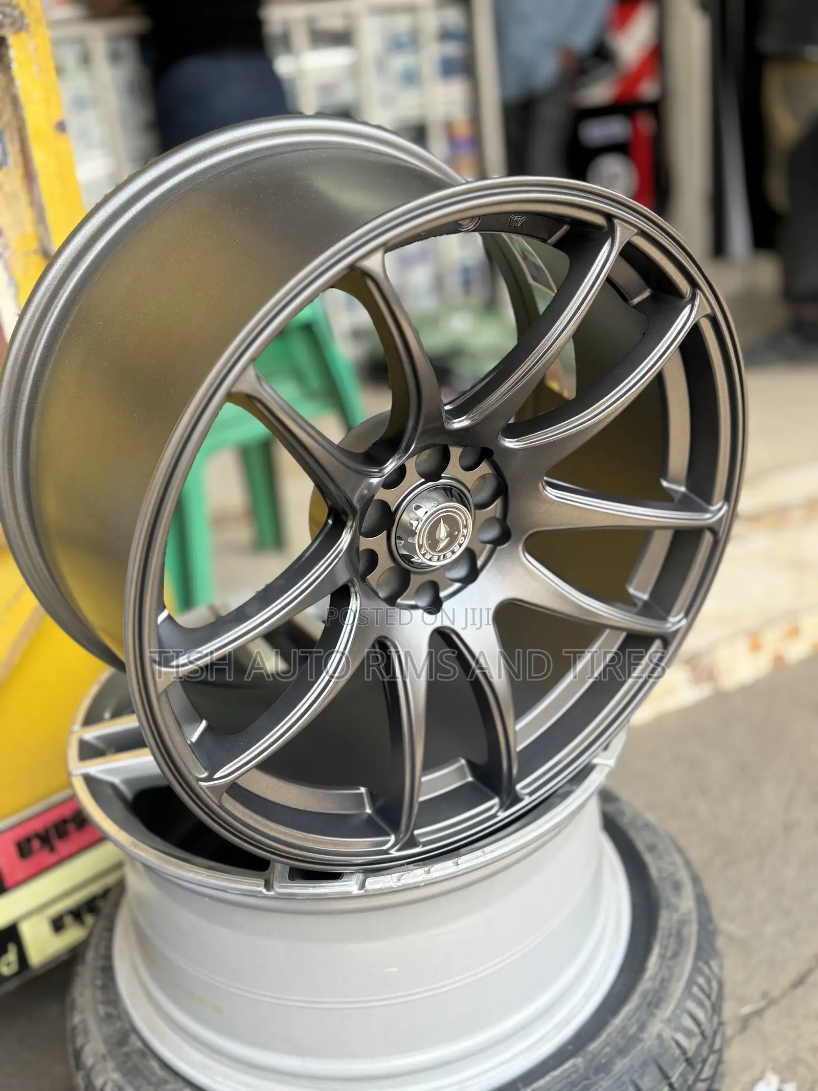 Gray Forgiera 18 Inch Rims for Subaru,mark X,cx-5,cx-8,Crown,harrier