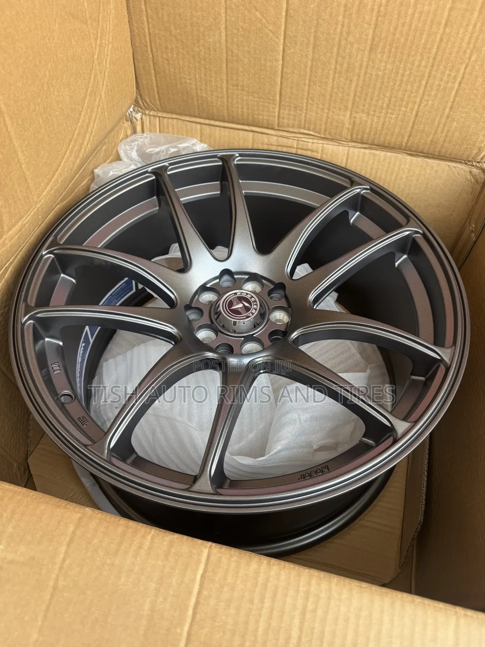Gray Forgiera 18 Inch Rims for Subaru,mark X,cx-5,cx-8,Crown,harrier