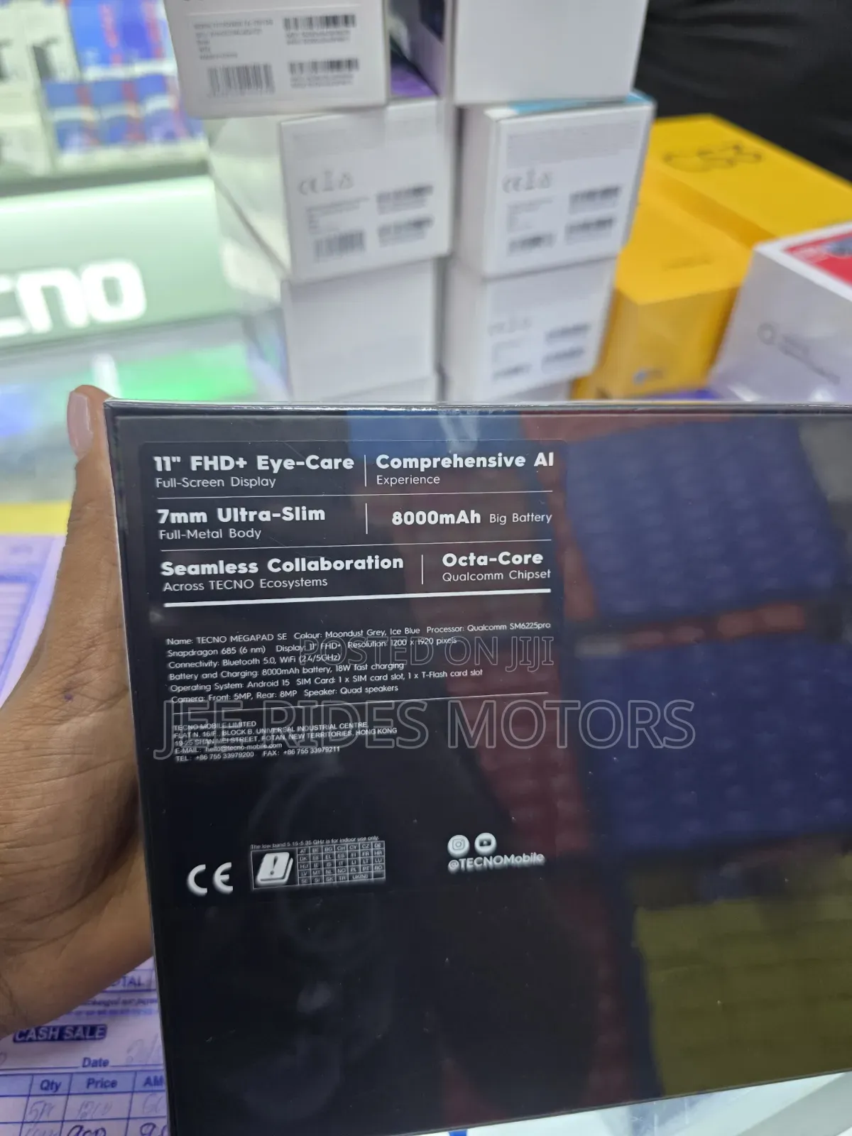 New Tecno Megapad SE 128 GB Gray