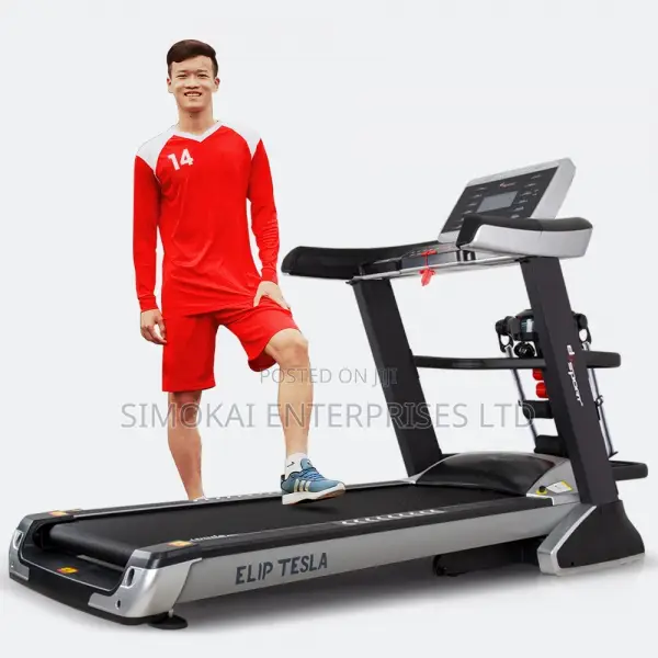 Elip Tesla 5HP Commercial Treadmill – Heavy-Duty Performance for Gyms