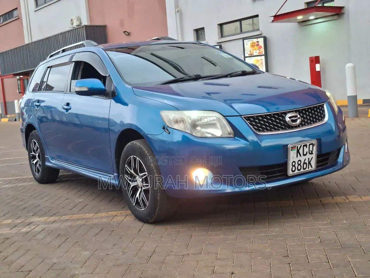 Toyota Corolla Fielder 2011 Blue