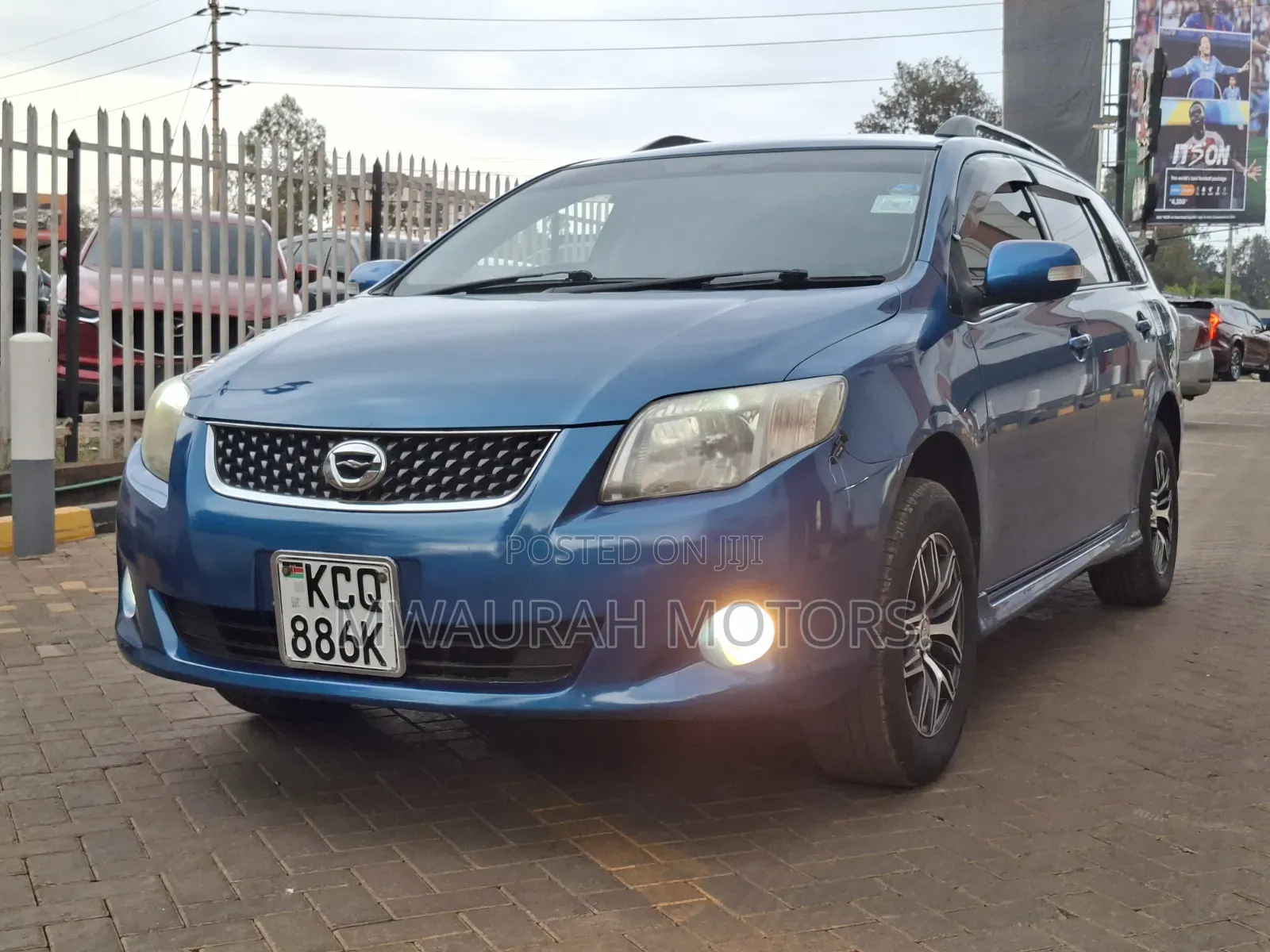 Toyota Corolla Fielder 2011 Blue